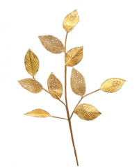 SPRAY LEAF 27" METALLIC GOLD