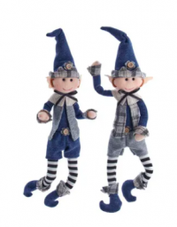 ORN ELF FABRIC 14" 2A  EA