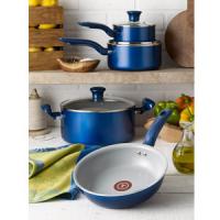 COOKWARE INITIATIVES 14PC BLUE