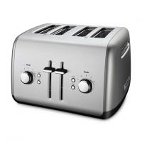 TOASTER 4 SLICE SILVER