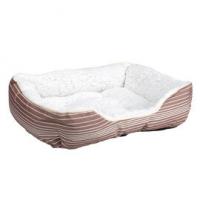 BED PET LUXERY CREAM/BROWN M/L