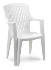 CHAIR RESIN ARPA DELUXE WHITE