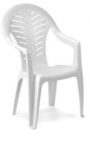 CHAIR RESIN OCEAN H/BACK GRN