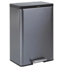 WASTE BIN 12G STEP ON CHARCOAL