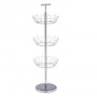 RACK SHOE TREE 3 TIER CHROME