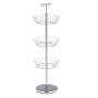 RACK SHOE TREE 3 TIER CHROME