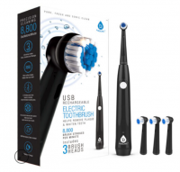 TOOTHBRUSH ELEC USB RECHARGE 3BR