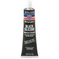 SEALANT BLACK SILICONE 3OZ