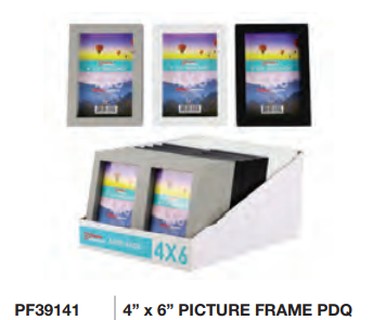 FRAME PICTURE PDQ 4X6 ASST