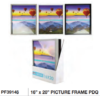 FRAME PICTURE PDQ 16X20 ASST