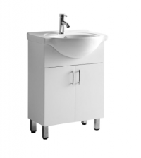 VANITY COMBO 24" 2DR WHT