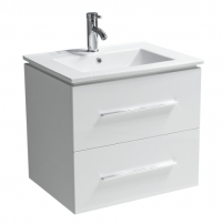 VANITY SET 24" 2DRW WHT