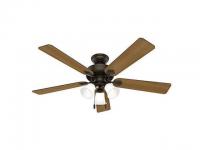 FAN CEILING 52" 3LGHT NB WALNUT