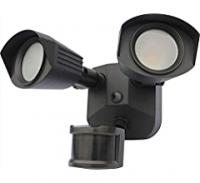 LIGHT SECURITY LED DUAL BLK4000K