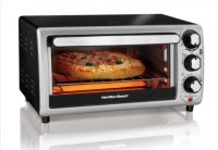 OVEN TOASTER 4 SLICE BLK/SILVER