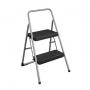 STOOL STEP 2 FOLDING GR/BLK
