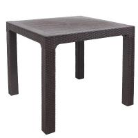 TABLE RESIN KING 31"SQ ANTHRACIT