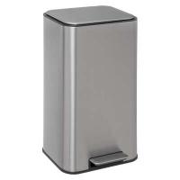 TRASHCAN SAFIR 30L S.STEEL