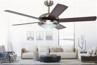 CEILING FAN 52" BRUSH NICKEL