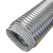 KIT DUCT 4"X20' SILVER