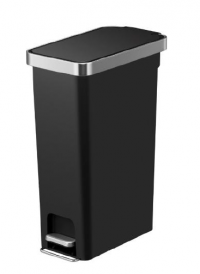 WASTEBIN HANA SLIM 40L BLK