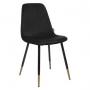 CHAIR TYKA GOLD TIPS BLACK