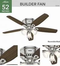 FAN CEILING 52" MATTE SILVER