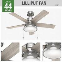 FAN CEILING 44" BRUSH NICKEL