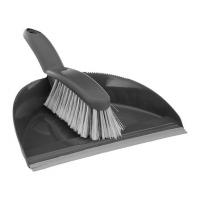 DUSTPAN PLASTIC BLK