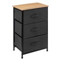 CHEST DRAWER 3TEIR TISSA D.GREY