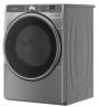 DRYER ELEC WHIR 7.4 STEAM SILVER