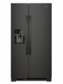 REFRIGERATOR WHIR 21 BLK SBS ICE