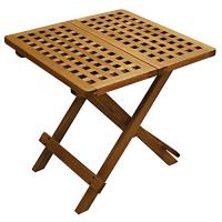 OUTD TABLE SIDE FOLDING EUCAL