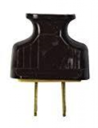 PLUG 2 PRONG FLAT RUBBER