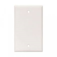 PLATE BLANK 1GANG WHITE