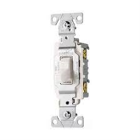 SWITCH LIGHT 20A/110V WHITE