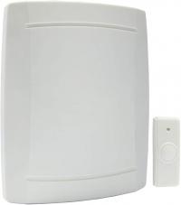 DOORBELL WIRELESS W/BUTTON WHT