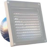 MOUNT FLUSH 8" W/SCREEN WHITE