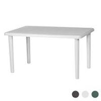 TABLE RESIN 54" X 35" WHITE FARO