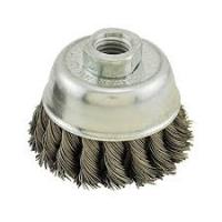 BRUSH CUP 3"CRIMPED SS