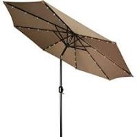 UMBRELLA 9'8RIB SOLAR TAUPE