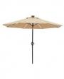 UMBRELLA 9'NEXT GEN SOLAR TAUPE