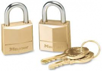 PADLOCKS 3/4"BRASS 2PK