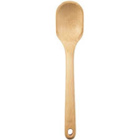 SPOON LARGE WOODEN  GG