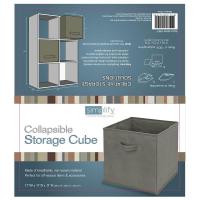STORAGE BINS 11X11X11GREY
