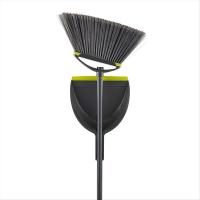 BROOM ANGLE LRG DLX W/DUSTPAN