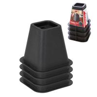 RISER BED PERFECT WHL 4PK BLK