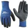 GLOVES BLK COATED LATEX KNIT L