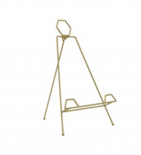 EASEL FOLDING METAL GOLD LARGE