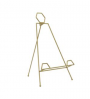 EASEL FOLDING METAL GOLD MED